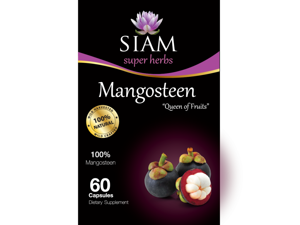 Mangosteen Organic 60 Capsules CPT Super Herbs