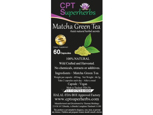 matcha green tea capsules